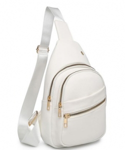 Fashion Sling Backpack BC1191 WHITE